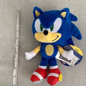 NEW NWT 9" Sonic the Hedgehog Plush Toy 30TH Anniversary